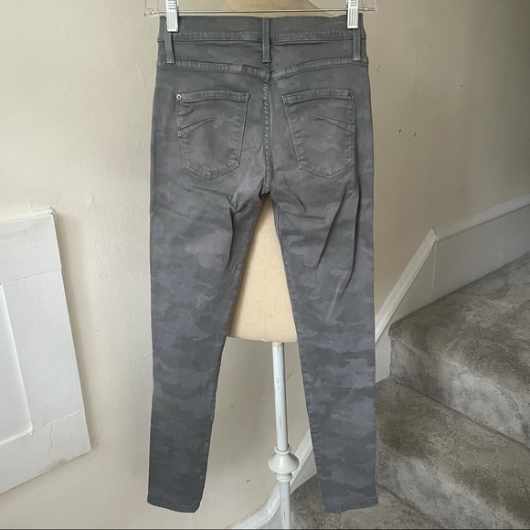 James Jeans Twiggy Ultra Flex Legging Jeans Gray Stonehenge Combat Size 28 - Picture 6 of 11